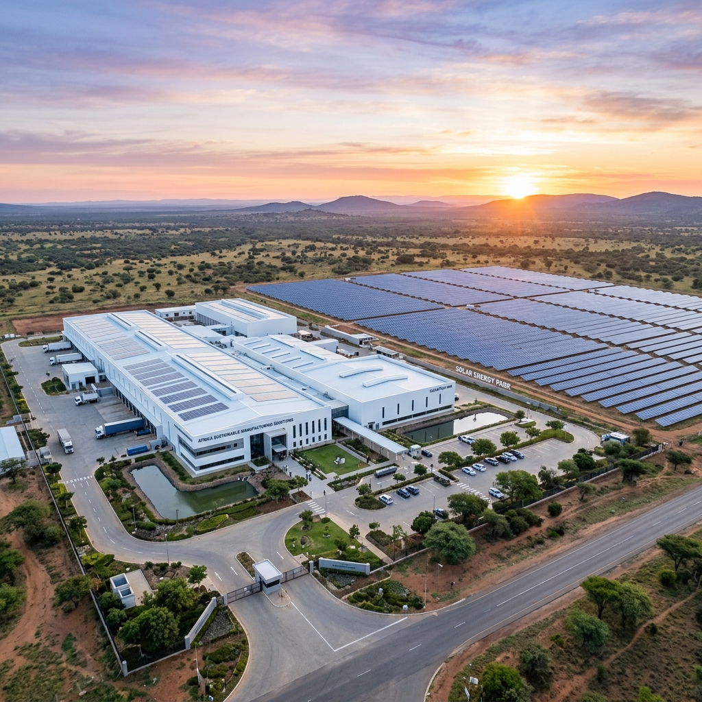 Modern Manufacturing Plant in Africa